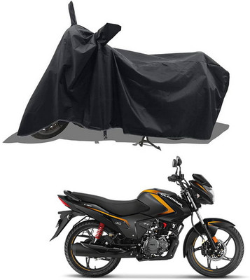 PAGORA Waterproof Two Wheeler Cover for Hero(Glamour FI, Black)