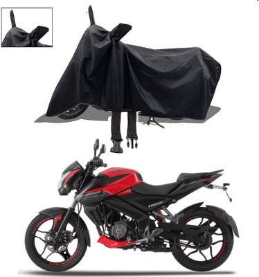 smwzxyu Waterproof Two Wheeler Cover for Bajaj(Pulsar NS-160, Black)