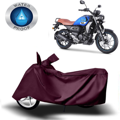 DeepShakshi AUTOMOTIVE Waterproof Two Wheeler Cover for Yamaha(FZ-X, Maroon)