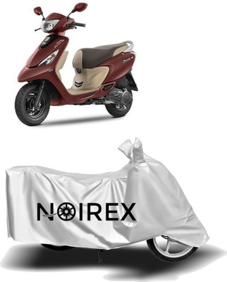 NOIREX Two Wheeler Cover for TVS(Zest, Silver)