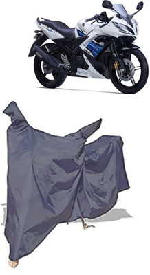 Amexride Two Wheeler Cover for Yamaha(YZF R15S BS6, Grey)