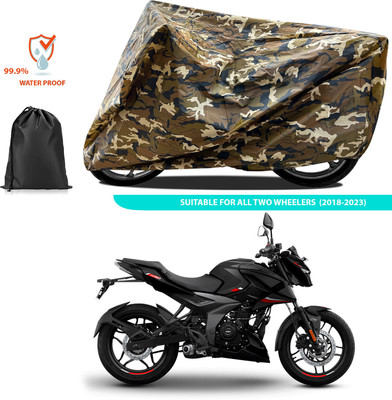 CODOKI Waterproof Two Wheeler Cover for Bajaj(Pulsar N160, Yellow)