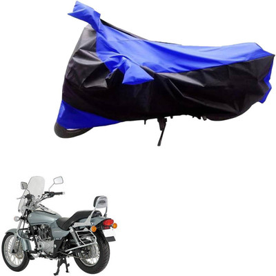 MMSSTAR Waterproof Two Wheeler Cover for Bajaj(Avenger 220 DTS-i, Black, Blue)