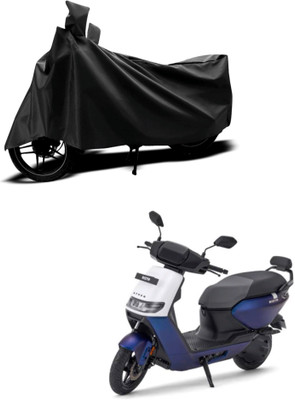 RAQTRO Waterproof Two Wheeler Cover for Ather(Scooty, Black)