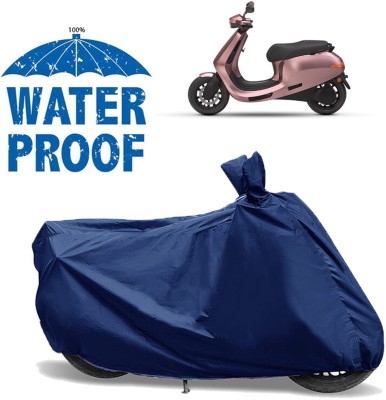 OliverX Waterproof Two Wheeler Cover for Ola(Blue)