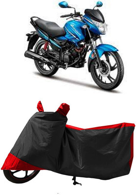 GROFATIK Two Wheeler Cover for Hero(Glamour i3s BS6, Red)