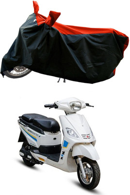 DeepShakshi AUTOMOTIVE Waterproof Two Wheeler Cover for Hero(Electric NYX HS500 ER BS6, Red)