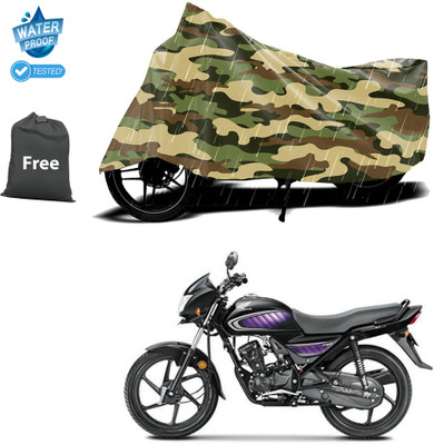PAGORA Waterproof Two Wheeler Cover for Honda(Dream Neo, Yellow)