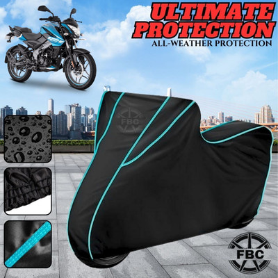 AUTOCAD Waterproof Two Wheeler Cover for Bajaj(Pulsar 125, Black)