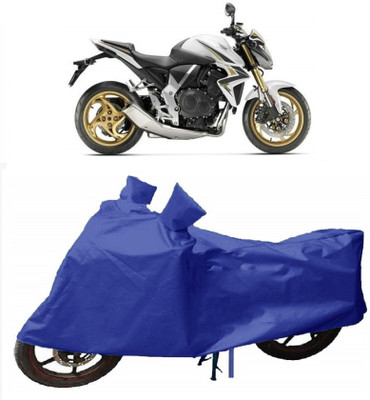 Matt Moon Two Wheeler Cover for Honda(CB 1000R, Blue)