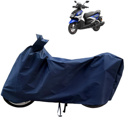 Horseyaart Waterproof Two Wheeler Cover for Yamaha(Ray ZR BS6, Blue)