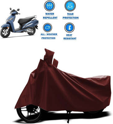 CODOKI Waterproof Two Wheeler Cover for Honda(Activa 125, Maroon)