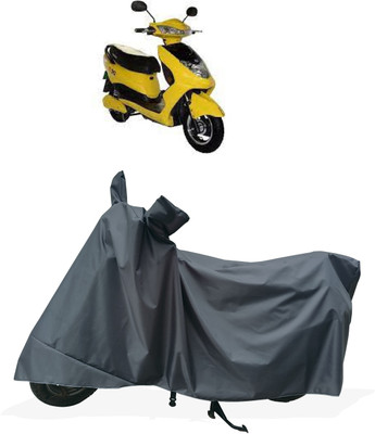 Tricway Two Wheeler Cover for Okinawa(R30 electric scooter, Grey)
