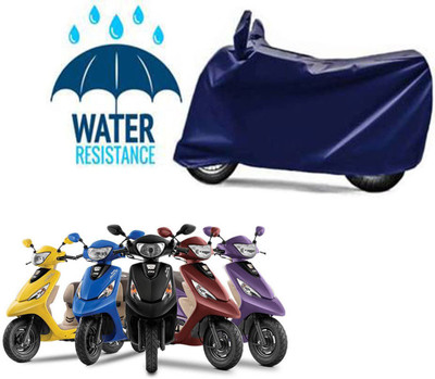 WMIZEXA Waterproof Two Wheeler Cover for Universal For Bike(Zest 110 BS6, Blue)