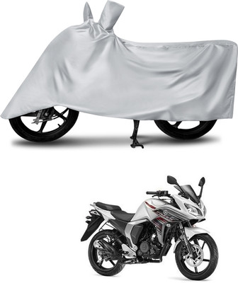 aosis Two Wheeler Cover for Yamaha(Fazer-FI, Silver)