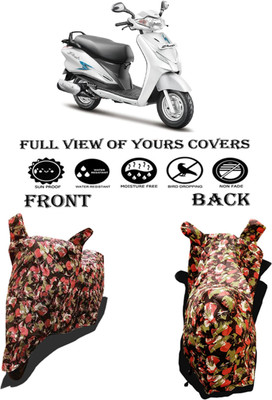 Amexride Two Wheeler Cover for Hero(Duet 125 CC BS6, Multicolor)