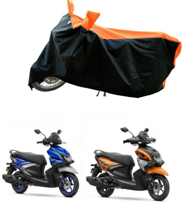 DeepShakshi AUTOMOTIVE Waterproof Two Wheeler Cover for Yamaha(Ray-ZR 125FI BS6, Orange)