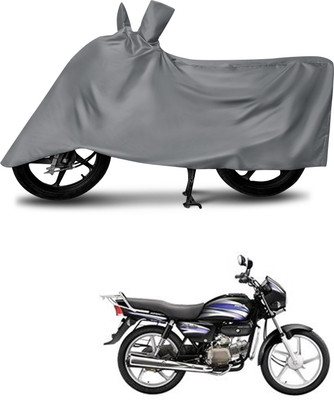 DeepShakshi AUTOMOTIVE Waterproof Two Wheeler Cover for Hero(Splendor PRO, Grey)