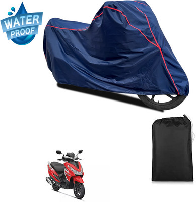 PAGORA Waterproof Two Wheeler Cover for Honda(Grazia, Blue)
