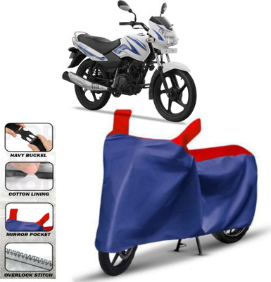 MMSSTAR Waterproof Two Wheeler Cover for Universal For Bike(Red)