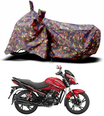 Furious3D Waterproof Two Wheeler Cover for Hero(Glamour i3s, Multicolor)