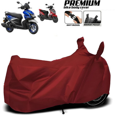 smwzxyu Waterproof Two Wheeler Cover for Hero, Honda, Bajaj, TVS, Suzuki(Maroon)