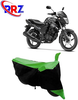 RRZ Waterproof Two Wheeler Cover for Yamaha(SZ-RR, Black, Green)