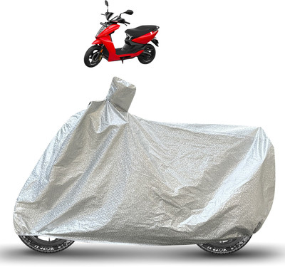 Caronix Waterproof Two Wheeler Cover for Ather(450, Silver)