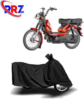 RRZ Waterproof Two Wheeler Cover for TVS(XL 100, Black)