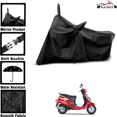 KEDIT Two Wheeler Cover for Universal For Bike(Duro DZ, Black)