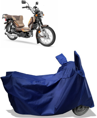 Amexride Two Wheeler Cover for TVS(XL 100, Blue)