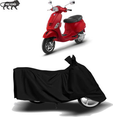 KEDIT Two Wheeler Cover for Vespa(Vespa SXL 125, Black)