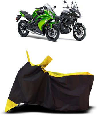 VESMEI Two Wheeler Cover for Kawasaki(Versys 650 BS6, Yellow)
