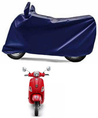 Aamaya Store Waterproof Two Wheeler Cover for Vespa(Urban Club BS6, Blue)