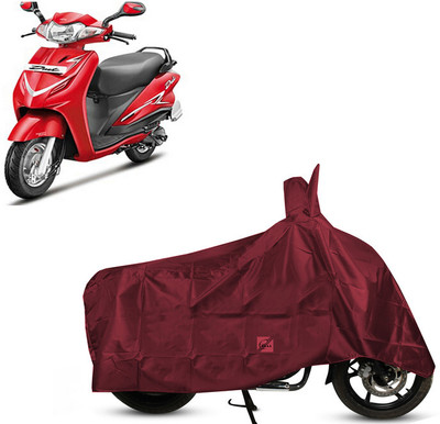 EGAL Waterproof Two Wheeler Cover for Hero(Duet LX 110CC BS6, Maroon)