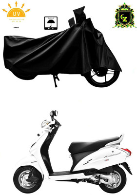 DeepShakshi AUTOMOTIVE Waterproof Two Wheeler Cover for TVS(Activa 5G, Black)
