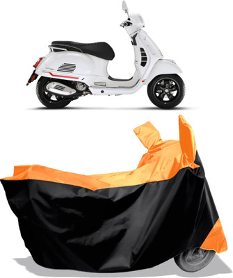 Amexride Two Wheeler Cover for Vespa(GTS Super 125, Multicolor)