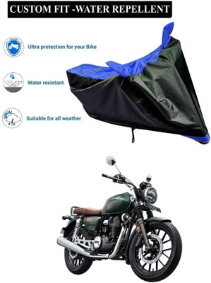 CODOKI Waterproof Two Wheeler Cover for Honda(Hness CB350, Blue)