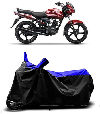 VESMEI Two Wheeler Cover for TVS(Jive, Blue)
