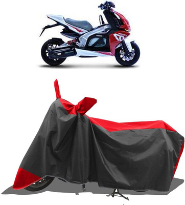 KEDIT Two Wheeler Cover for TVS(Creon, Red, Black)