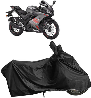 DIGGU Two Wheeler Cover for Yamaha(YZF-R15 V3 New BS6, Black)