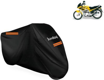 Juvdoxj Waterproof Two Wheeler Cover for Kinetic(GF Lazer, Black)