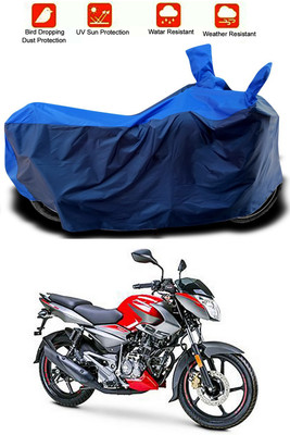 Mdstar Waterproof Two Wheeler Cover for Bajaj(Pulsar NS125, Blue, Blue)