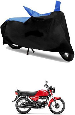 MMSSTAR Waterproof Two Wheeler Cover for Hero(HF Dawn, Blue, Black)