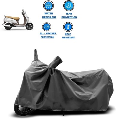 DeepShakshi AUTOMOTIVE Two Wheeler Cover for Suzuki(Access 125, Grey)