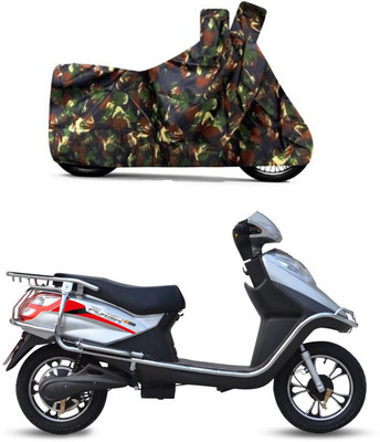 DeepShakshi AUTOMOTIVE Waterproof Two Wheeler Cover for Hero(Electric Flash, Multicolor)