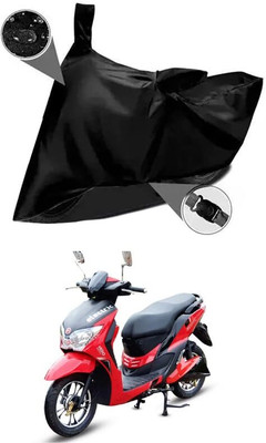 KEDIT Two Wheeler Cover for Hero(Electric Dash, Black)