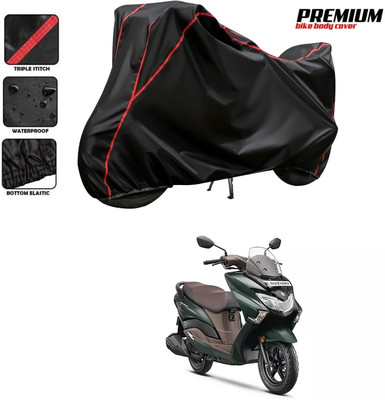 SThanaveX Two Wheeler Cover for Suzuki(Burgman Street, Black)