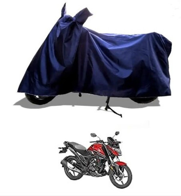 Tritika Waterproof Two Wheeler Cover for Honda(X-Blade, Blue)