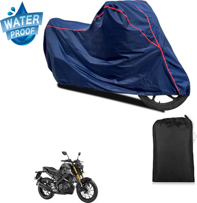 GOSHIV-car and bike accessories Waterproof Two Wheeler Cover for Yamaha(MT 15 New BS6, Blue)